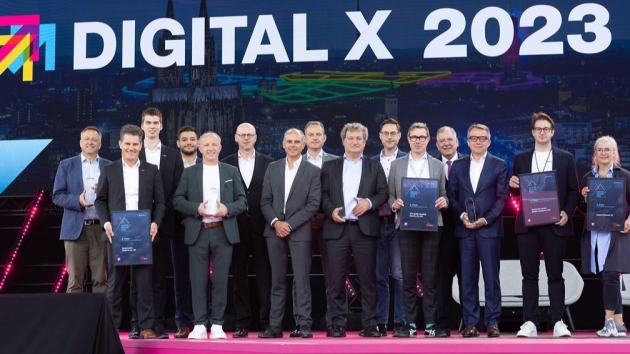 Die diesjhrigen Gewinnern des Digital X Awards - Quelle: Deutsche Telekom